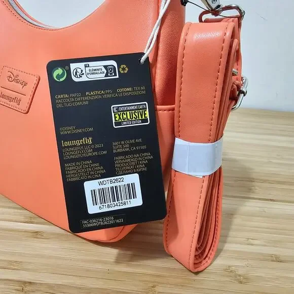 Loungefly Disney The Little Mermaid Ariel Cosplay Satchel Crossbody Purse - Picture 6 of 6